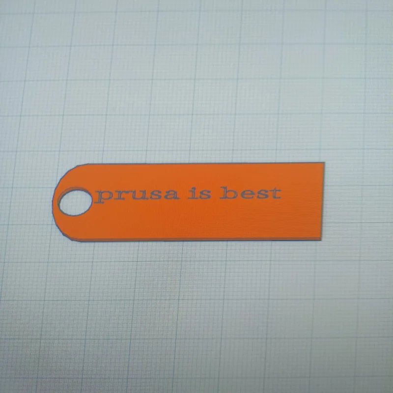Móc khóa Prusa - Mô hình 3D vui nhộn