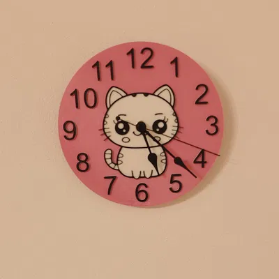Đồng hồ treo tường Mèo Dễ Thương (Remix)