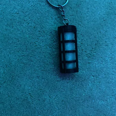 Móc khóa mini đèn lồng phát sáng