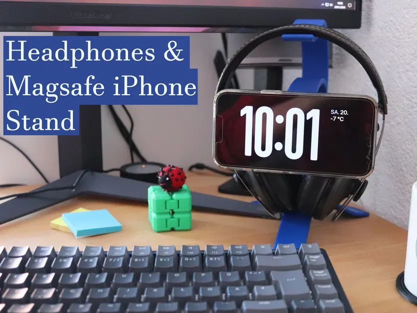 Giá Đỡ Tai Nghe & iPhone Magsafe - Image 1