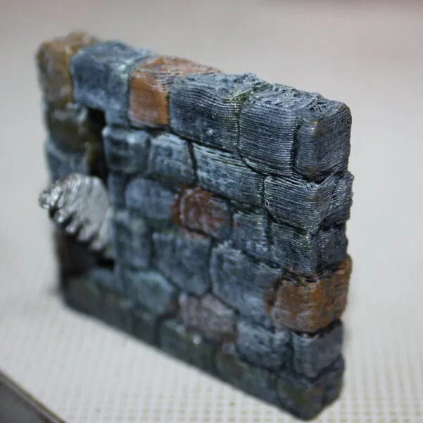 Tường Bẫy RPG Phong Cách DaD 2x PIP FDM Không Cần Hỗ Trợ - Image 1