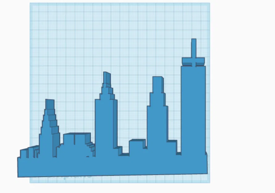 Hình bóng thành phố New York (NYC Silhouette) - Image 1