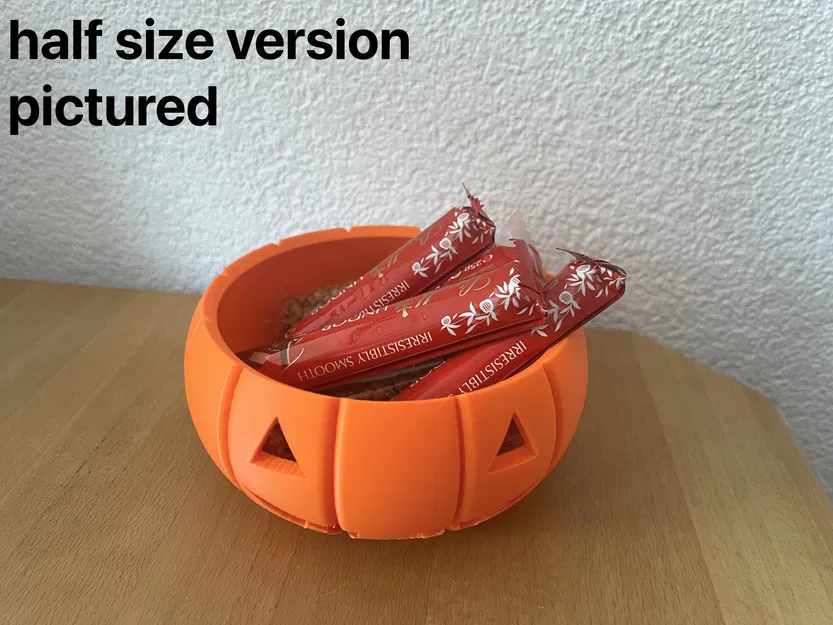 Tô Đựng Kẹo "Bí Ngô Thân Thiện" Cho Halloween - Image 2