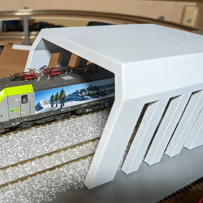 Cổng Hầm Hiện Đại (Hình Chữ Nhật)