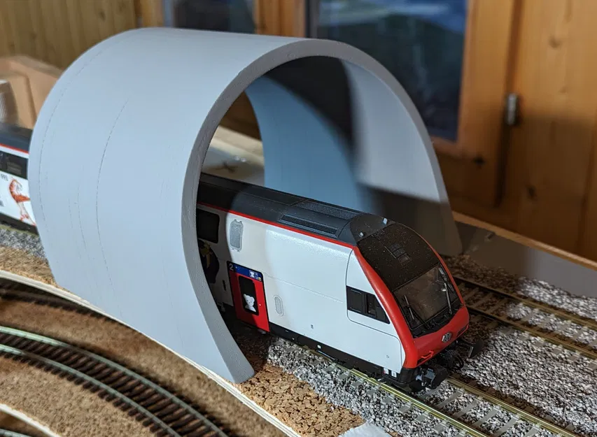 Cổng Hầm Hiện Đại (Hình Elip) - Image 1