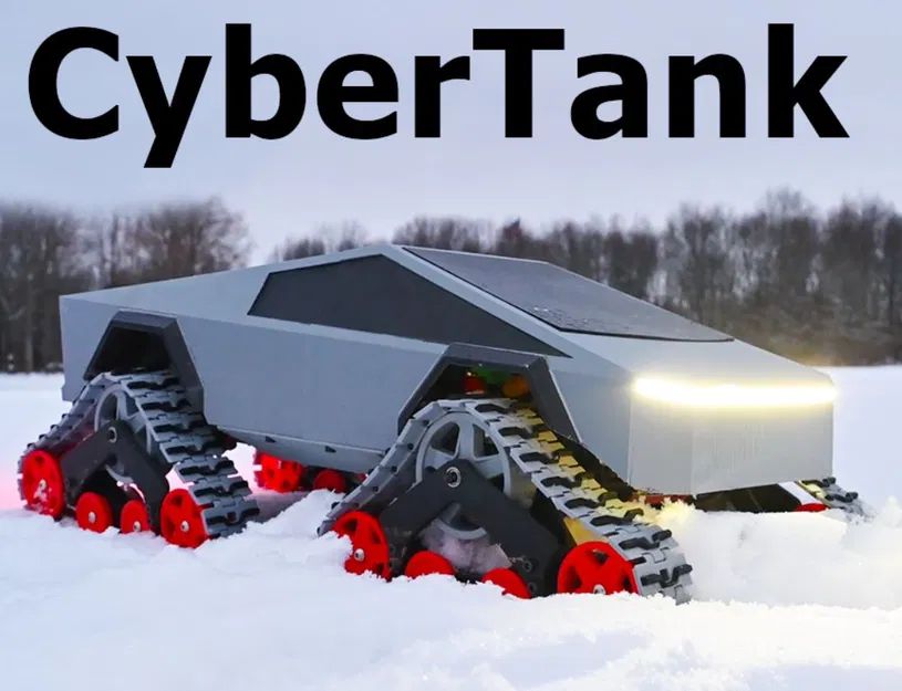 CyberTank - Xe RC Tỷ Lệ 1:10 CÓ BÁNH XÍCH! - Image 1