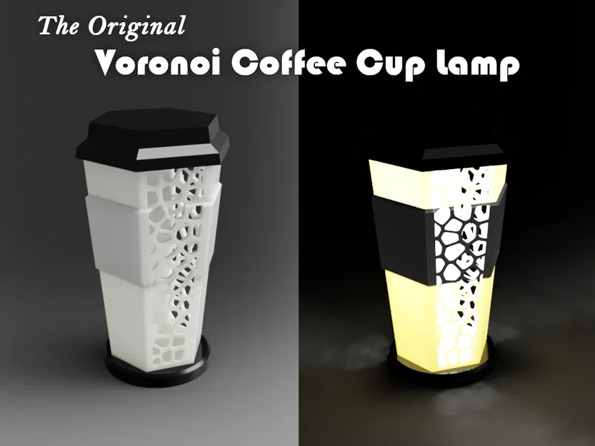 Đèn Ly Cà Phê Voronoi - Image 2