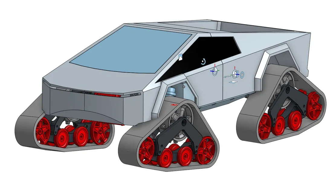 CyberTank - Xe RC Tỷ Lệ 1:10 CÓ BÁNH XÍCH! - Image 3