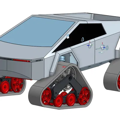 CyberTank - Xe RC Tỷ Lệ 1:10 CÓ BÁNH XÍCH!