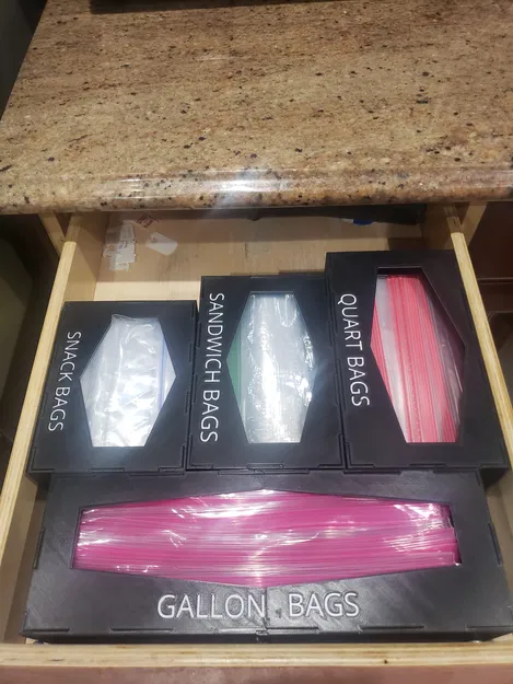 Hộp Đựng Túi Trữ Thực Phẩm (Ziploc) - Image 1