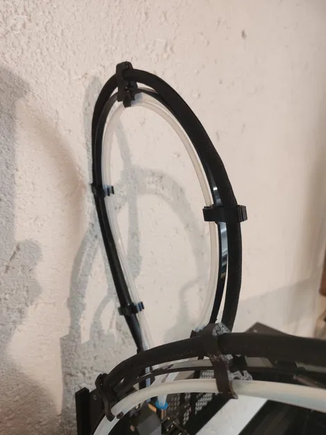 Kẹp cáp TPU mềm Prusa XL cho PTFE 4+6 mm - Image 1