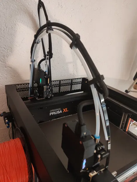 Kẹp cáp TPU mềm Prusa XL cho PTFE 4+6 mm - Image 2