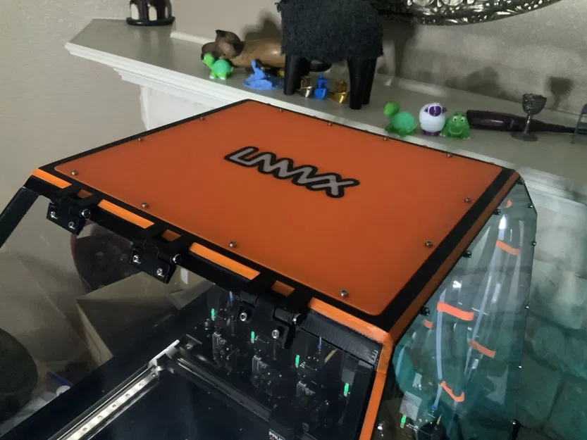 Tấm trên EnXLosure 2 Mảnh /w Viền Mô Hình, Bán Kính Bo Tròn Lớn Hơn - Image 1