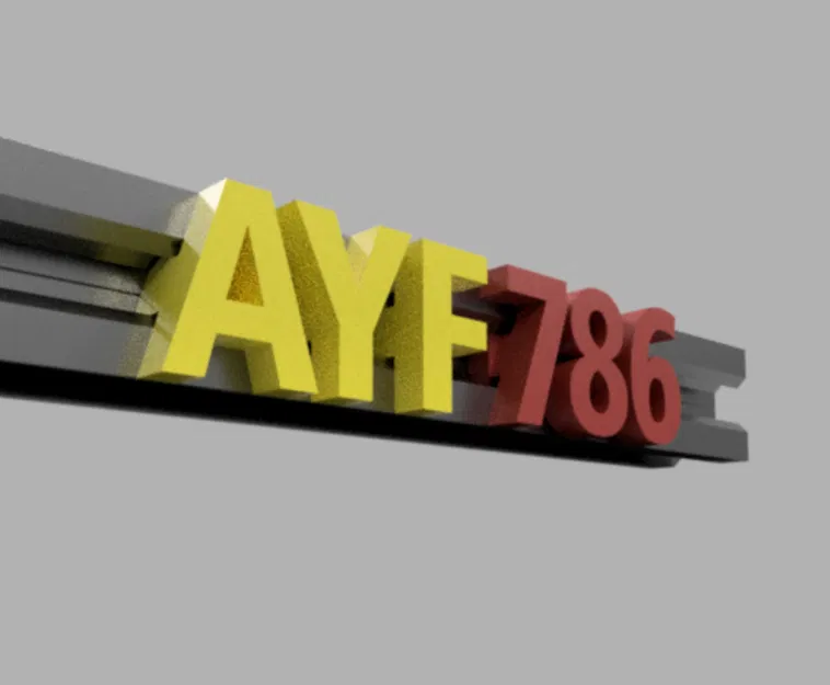 Chữ cái tiếng Anh cho Thanh Nhôm 2020 - Image 2