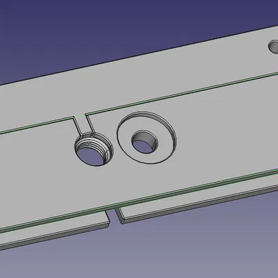 Ốp lưng sau Voron 2.4 PG7 có khe hở