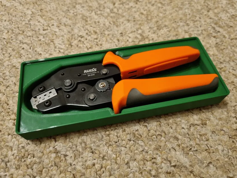 Khay Gridfinity cho kìm bấm cos Iwiss SN-2549 (5x2) - Image 1