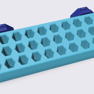 Giá Đỡ 36 Mũi Lục Giác Multiboard với Đầu Nối SNAP