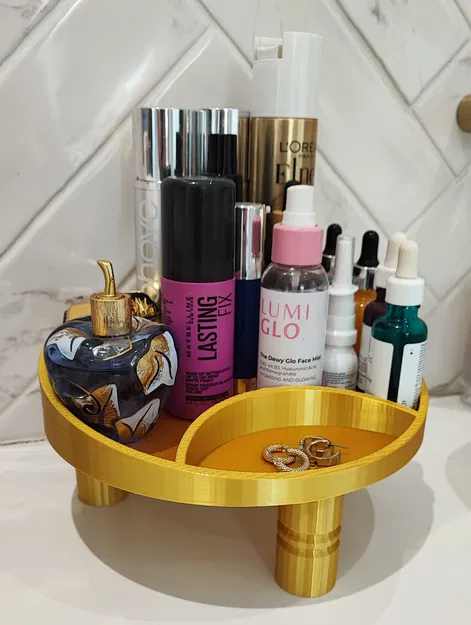 Khay Đựng Đồ Đa Năng / Khay Phòng Tắm Có Chân Đế - Image 1