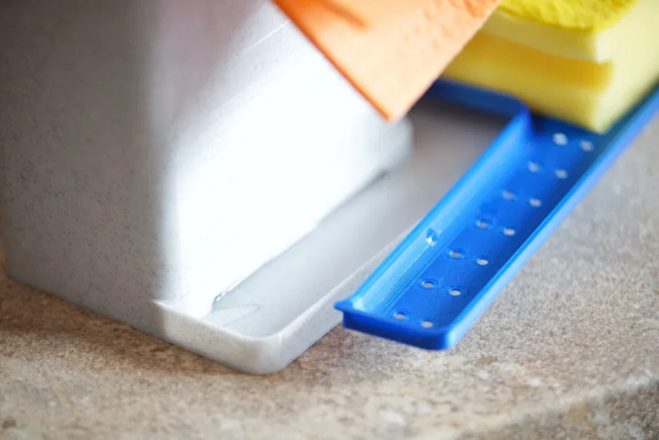 Dụng cụ tổ chức nhà bếp kèm hộp hứng nước tích hợp (Dễ in và hữu ích) - Image 4