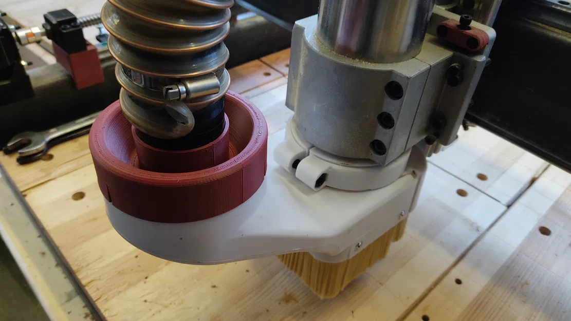 Adapter Nối Chổi Hút Bụi CNC Với Ống 50mm - Image 2