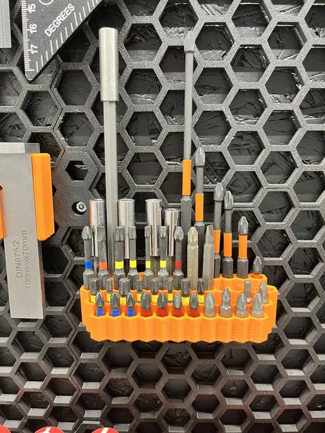 Khay Giữ Mũi Lục Giác Cho Tường Lưu Trữ Tổ Ong (HSW) - Image 1