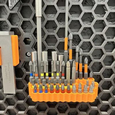 Khay Giữ Mũi Lục Giác Cho Tường Lưu Trữ Tổ Ong (HSW)