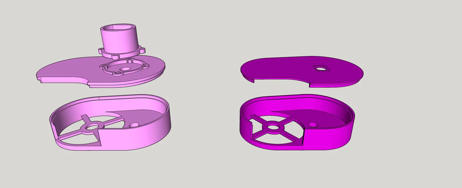 Trục Vít Archimedes - Bản Remix Có Giá Đỡ Động Cơ - Image 3
