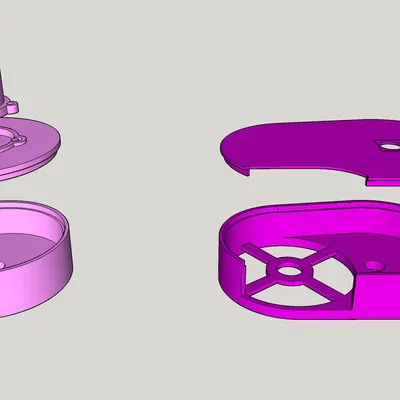Trục Vít Archimedes - Bản Remix Có Giá Đỡ Động Cơ