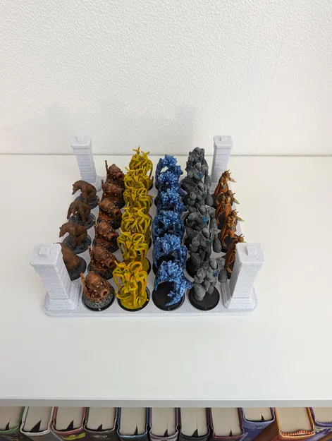 Gloomhaven/Frosthaven - Đế từ tính 25mm/Khay lưu trữ - Image 1