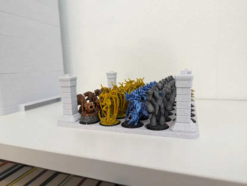 Gloomhaven/Frosthaven - Đế từ tính 25mm/Khay lưu trữ - Image 3