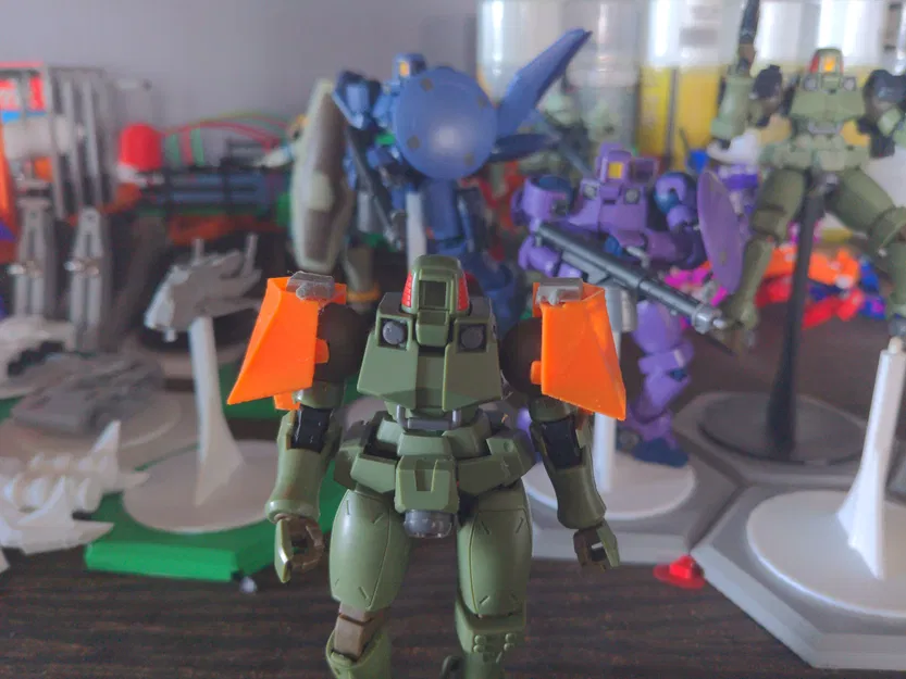 HGAC: OZ-06MS Leo - Phụ kiện thay thế Vai Pháo - Image 3