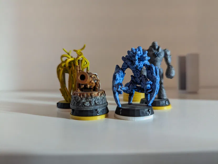 Gloomhaven/Frosthaven - Đế từ tính 25mm/Khay lưu trữ - Image 8