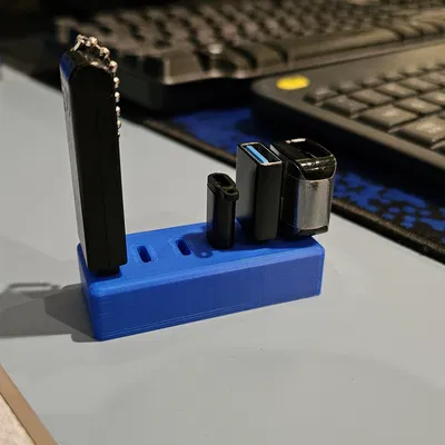 Kệ Đựng/Giá Đỡ Adapter/USB-C 6 Khe