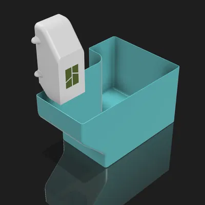 Chụp Nắp Ống Dẫn Từ Tính Bambu Lab, Hệ Thống Quản Lý Chất Thải, Thùng Rác Tái Chế