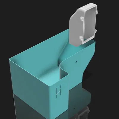 Chụp Nắp Ống Dẫn Từ Tính Bambu Lab, Hệ Thống Quản Lý Chất Thải, Thùng Rác Tái Chế