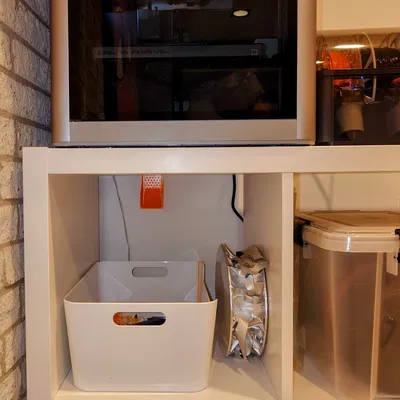 Rãnh hứng chất thải Bambu Labs mở rộng có nam châm kèm nối dài 45 độ