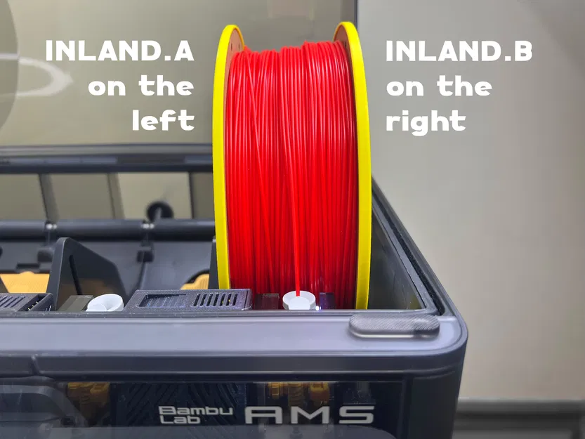 Bộ chuyển đổi Vòng Đệm Cuộn Giấy INLAND Bambu Lab AMS - Image 2