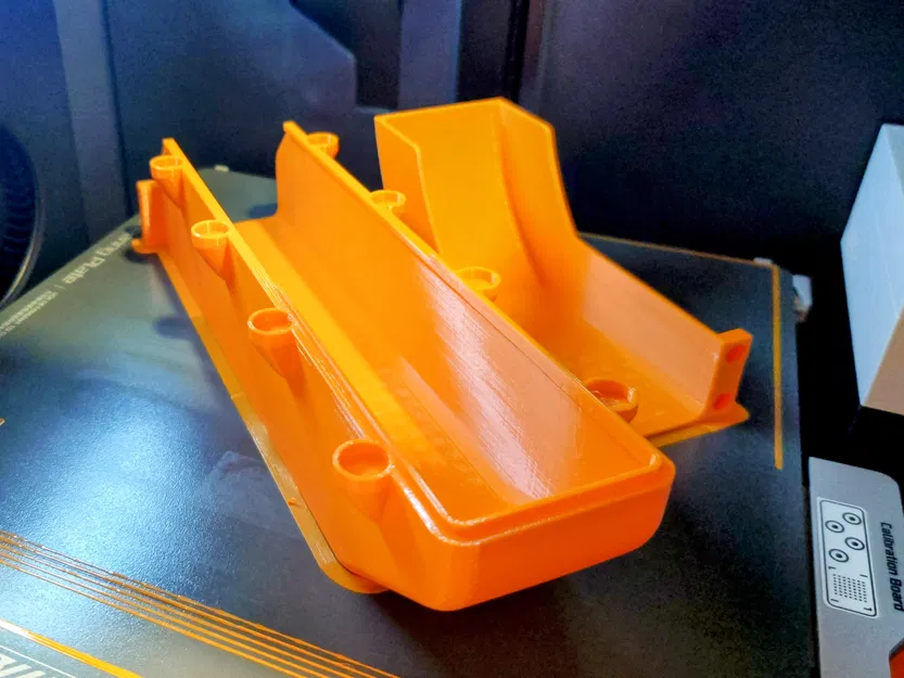 Rãnh hứng chất thải Bambu Labs mở rộng có nam châm kèm nối dài 45 độ - Image 5