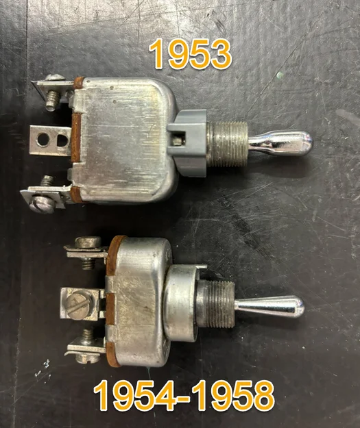 Tấm thay thế công tắc ăng-ten Buick 1953 - Image 3