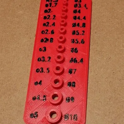 Khuôn Mẫu/Thước Lỗ Vít Tùy Chỉnh