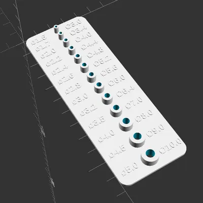 Khuôn Mẫu/Thước Lỗ Vít Tùy Chỉnh