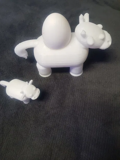 Cốc Đựng Trứng Hình Con Bò - Image 1