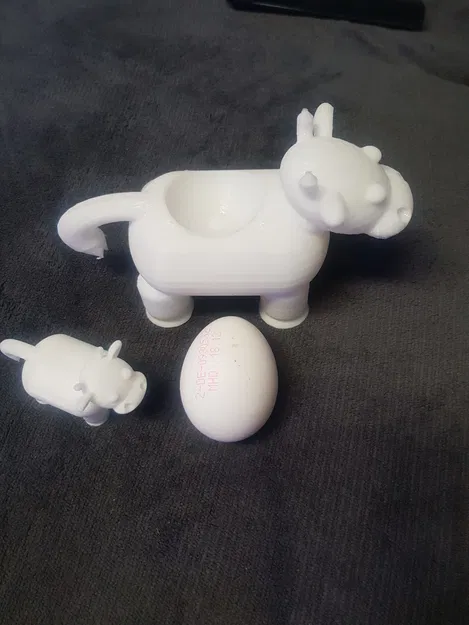 Cốc Đựng Trứng Hình Con Bò - Image 3