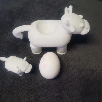 Cốc Đựng Trứng Hình Con Bò