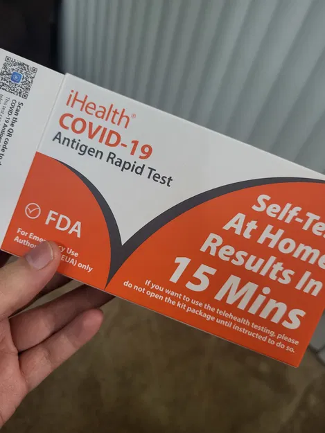 Hộp Đựng Bộ Test Covid iHealth - Image 2