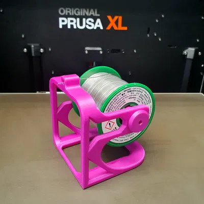 Giá Đỡ Cuộn Thiếc Hàn/Dây Điện - Phiên Bản Cải Tiến