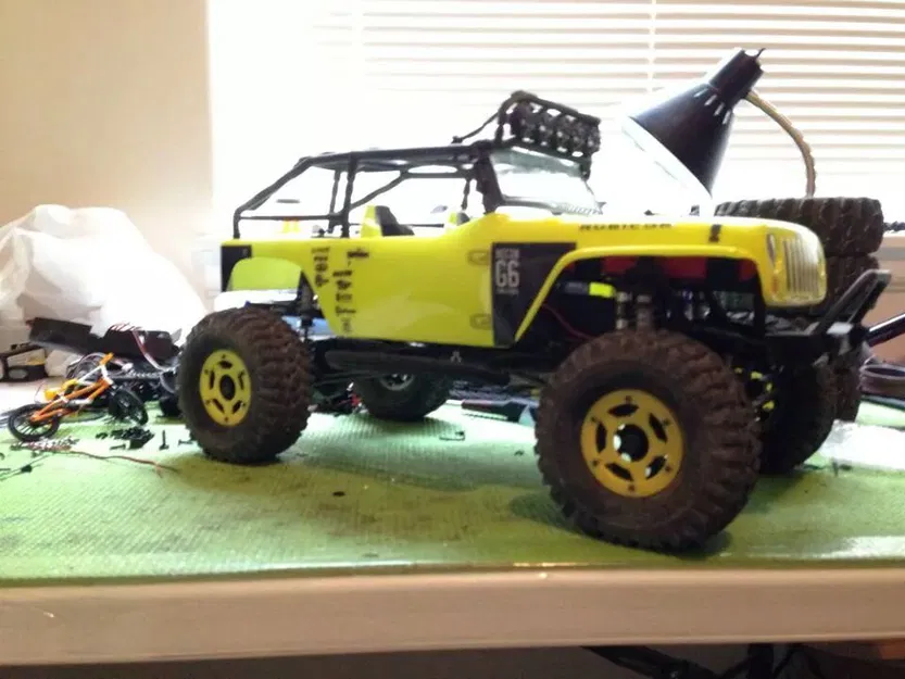 Mâm Axial SCX10 kiểu Spyder lock 1.9 - Image 4