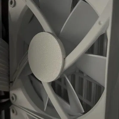 Nắp Che Giữa Quạt Tản Nhiệt PC - Mặt Xấu Xí