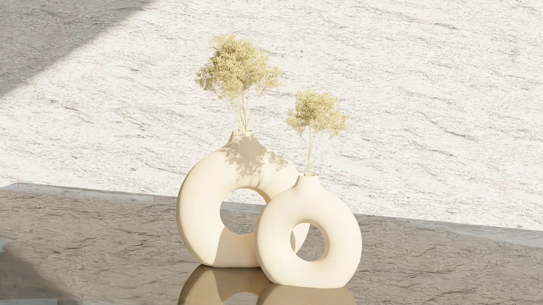 Lọ Hoa Gốm Sứ - H&M Home (Trang Trí) - Image 2