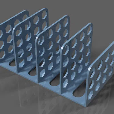 Kệ Đựng Thư Hình Tổ Ong